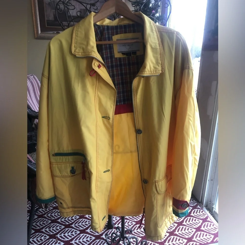 NUAGE Yellow Rain Jacket - Picture 2 of 7